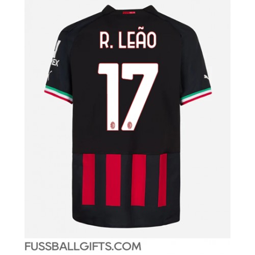 AC Milan Rafael Leao #17 Fußballbekleidung Heimtrikot 2022-23 Kurzarm
